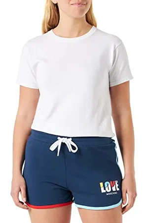 Moschino Damskie spodnie, casualowe, niebieskie, rozmiar 48 (DE), , 48