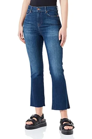 7 for all Mankind Damskie dżinsy Hw Kick Slim Illusion, , 48