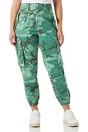 Pinko Cargo Bull Camu + Stra spodnie damskie, , 46