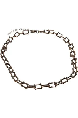 Urban classics Naszyjnik unisex gruby łańcuch naszyjnik antypękany jeden rozmiar, One Size, Metal, Bez kamieni szlachetnych