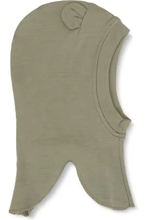 NAME IT Bestseller A/S NBMWILLIT Wool Balaclava W/Ears XXIII kapelusz, Vetiver, 40/44