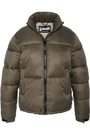 Schott NYC BELSTARWRS Krótka kurtka puchowa QUILTEE Schott, Gold, M Dorosły
