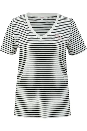 QS by s.Oliver T-shirt damski w paski, , 34