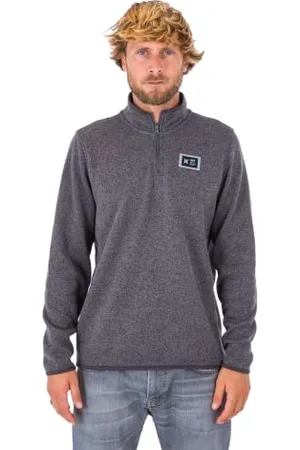 Hurley Męski stół Ridgeline 1/4 Zip T-Shirt, , XXL, , XXL