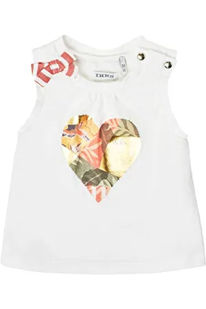 IKKS Niemowlęta chłopcy Débardeur Imprimé Cœur Et Nœud Rouge tank-top dla małych dzieci, , 3 miesi?cy