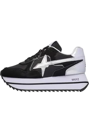 W6YZ Deva W Suede/Nylon/Metallic Black-Silver-Black, , 35 EU