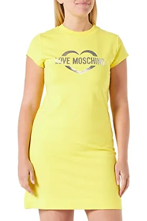 Moschino Damska sukienka slim fit A-line z krótkim rękawem, , 38