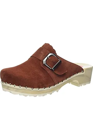 Berkemann Damskie buty drewniane Urban-Toeffler, rdzawe 37 EU, , 37 eu