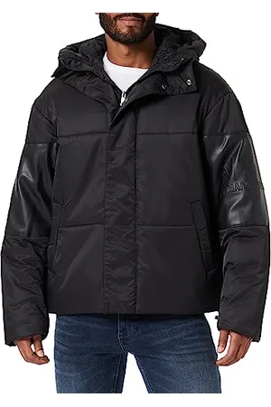 Armani Exchange Męska nylonowa kurtka z kapturem, , XS