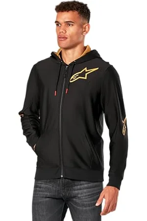 Alpinestars Męska bluza z kapturem Sessions V3, czarna/złota, L, , L