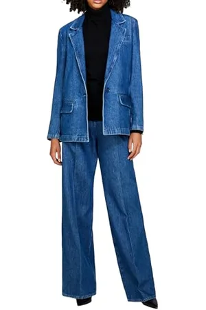 Sisley Kurtka damska 2V8JLW01F, niebieski denim 902, 40 (DE), , 40