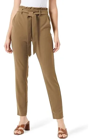 VERO MODA Vmliva Hw Paperbag damskie spodnie dżersejowe, , (L) W / 32L
