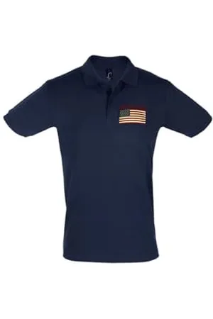 American College Polo z krótkim rękawem Mężczyźni Kobiety Mieszane, , S