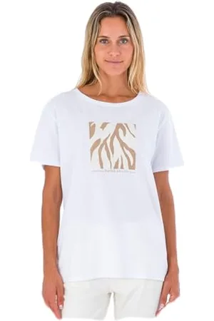 Hurley Damska koszulka Zebra Tee, biała, L, , L