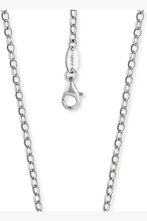 Engelsrufer Damen Halskette Ankerkette aus 925er-Sterlingsilber, Stärke 2,85 mm, Länge 50cm, Karabinerverschluss, nickelfrei, ERN-50-A