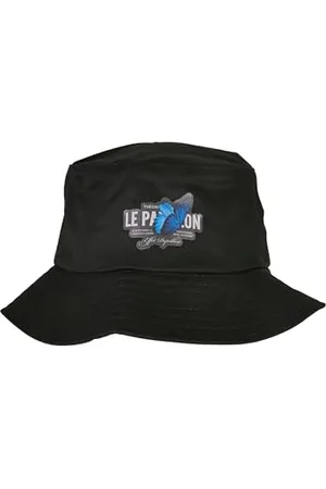 Mister Tee Unisex Le Papillon Bucket Hat, Black, one Size, , jeden rozmiar