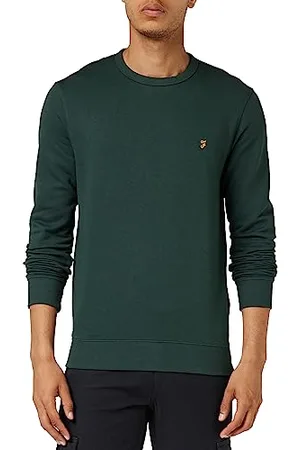 Farah Bluza męska Tim Crew, Leśna zieleń, S