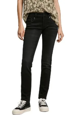 Pepe Jeans Damskie dżinsy Slim Lw Pl204737, dżinsy, niebieskie, 26W/32L, , 26W / 32L