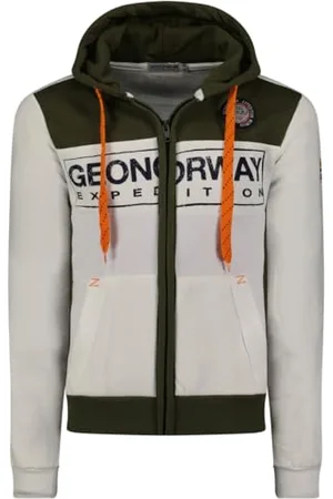 Geographical Norway Gweny Męska bluza z kapturem z kieszenią kangurka - Bluza z logo bluza z kapturem z kapturem ciepły długi rękaw - mężczyźni wiosna lato jesień zima ( L), , L