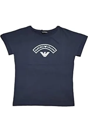 Emporio Armani Underwear Logomania T-shirt damski, granatowy, XL, , XL