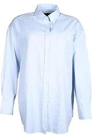 GANT Damska OS Luxury Oxford BD koszulka klasyczna koszula, niebieski , standardowa, , 42