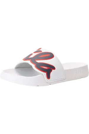 Fila Damskie sandały Scritto Slipper Wmn Slide, White Navy, 39 eu