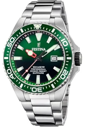 Festina Analogowy Model RELOGIO Marka F20663/2, Srebrny, bransoletka