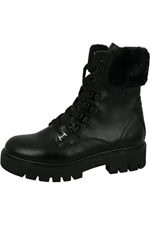 TOM TAILOR Damskie sztyblety 4296811, czarne, rozmiar 39 UE