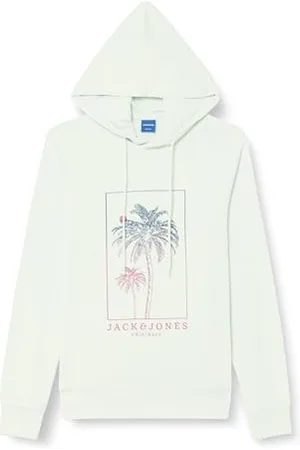 JACK & JONES Bluza męska Jorlafayette Sweat Hood FST, , M