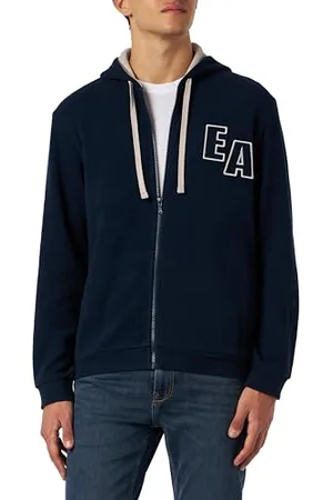 Emporio Armani Męska bluza z kapturem z polaru, , M