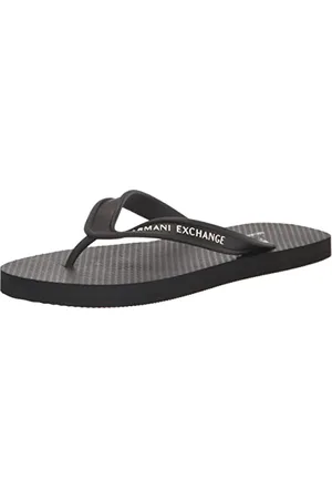 Armani Exchange Męska gumowa podeszwa z nadrukiem, logo z boku, , 39 eu
