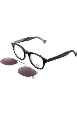 Hally & Son Eyeglass Frame HS910C04 Black 48/22/145 Unisex Dorosły Okulary, , 48/22/145