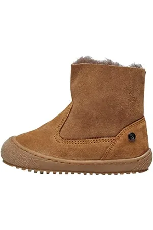 Naturino Dziewczęce przytulne buty do kostki, Brązowy, 7.5 UK Child