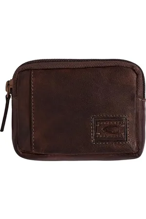 Camel Active Dust męskie etui na klucze, skóra średnia, brązowa, , m, Nowoczesny