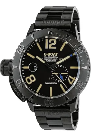 U-BOAT Męski analogowy zegarek kwarcowy z paskiem ze stali nierdzewnej mid-39782, , Nowoczesny