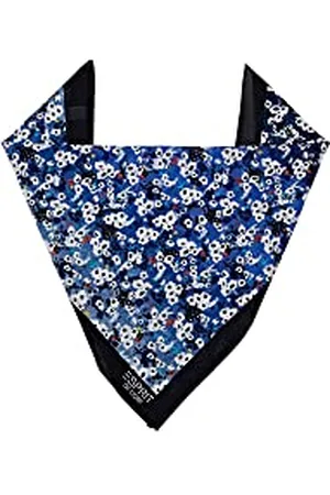 ESPRIT Accessoires damskie 023EA1Q301 modny szal, 431/BLUE 2, 1SIZE, , jeden rozmiar