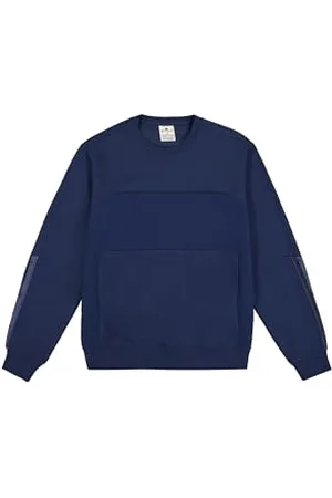 Champion Legacy C-Tech (220392) - Soft Compact Poly Fleece Crewneck Bluza, Morski Niebieski ( , S Mężczyźni FW24, , S