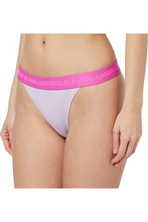 Karl Lagerfeld Kobiety Logo prążkowane brazylijskie, , XL