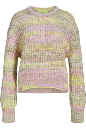 JJXX Jxsimone Space Dye Crew Neck Knit Sn, , S
