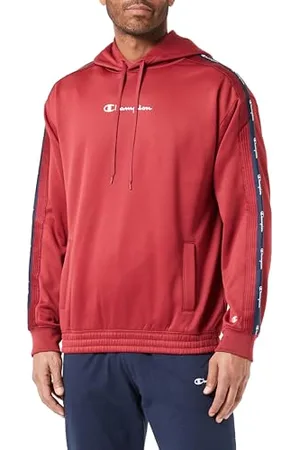 Champion Legacy American Tape Torm Fleece męska bluza z kapturem, Czerwony, M