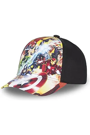 Marvel Czapka dziecięca Avengers, czapka z daszkiem, oryginalna i regulowana