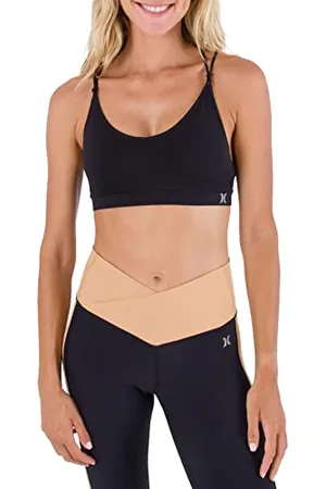 Hurley Damska koszulka H2o Dri bezszwowa Braletka, , XS, , XS