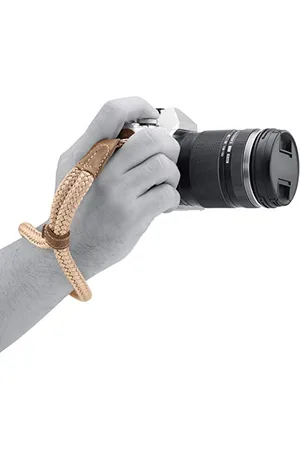 MegaGear SLR aparat DSLR bawełniany pasek na nadgarstek norek, mały - 23 cm/9 cali, MG1792