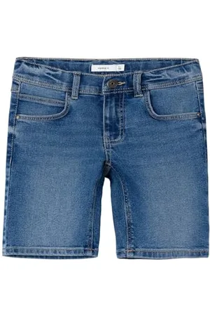 NAME IT NKMRYAN REG DNM L Shorts 1090-IO NOOS, , 110