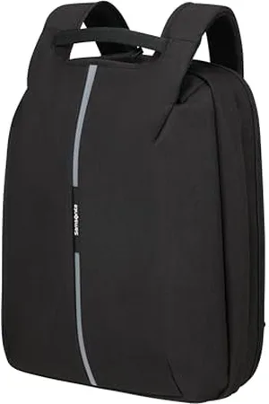 Samsonite SECURIPAK - Plecak rozszerzalny w podróży 15,6 cala, 45 cm, 25,5/30 L, czarna (czarna stal)