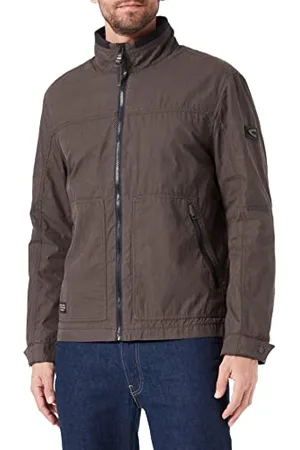 Camel Active Męska bluza 430450/1O56 Bluza męska, oliwkowa brązowa, 54, , 54