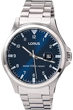 Lorus RH963KX9 Zegarek Męski, Ø 42 mm, Srebrny/Niebieski