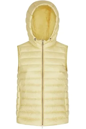 Geox Woman D JAYSEN DOWN JACKETS LEMON MERINGUE_40, , 34