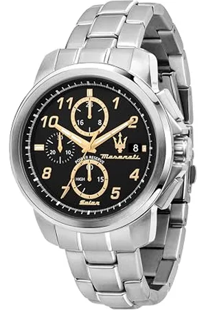 Maserati Zegarek męski Coll. Successo Solar Limited Edition, Słoneczny, kwarcowy-R8873645007, , 44mm, bransoletka