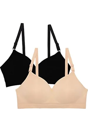 Fruit Of The Loom Damski biustonosz Wireless Bra Push-Up (2 sztuki), , 75C